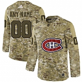 Montreal Canadiens Camo Men's Customized Adidas Jersey,baseball caps,new era cap wholesale,wholesale hats